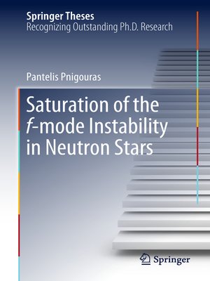 cover image of Saturation of the f-mode Instability in Neutron Stars